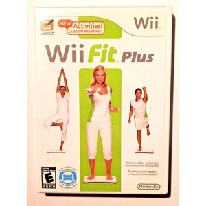 Wii Fit Plus with Manual and Case (Wii, 2009)
